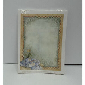 Vintage Lang Press Notes "Garden Tea" by Shelly Reeves Smith Post-it 4"x3"